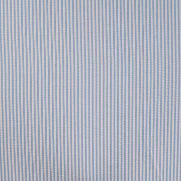 Seersucker Streep Blue