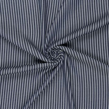 Lyoceel 5.3 OZ denim streep donker blauw