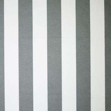 Outdoor canvas streep stof antrasiet