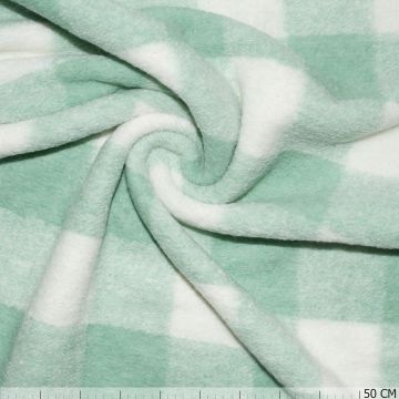 Trendy Ruit Pastel Groen