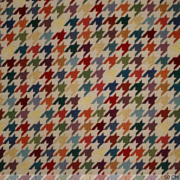 Gobelin Pied-de-poule multicolor