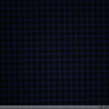 Cool wool blue checkers small