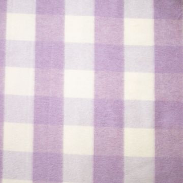 Brushed check lila ruit