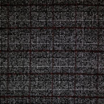 Boucle ruit zwart-wit-rood