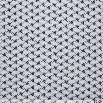 Cotton Embroidery Morris Flower