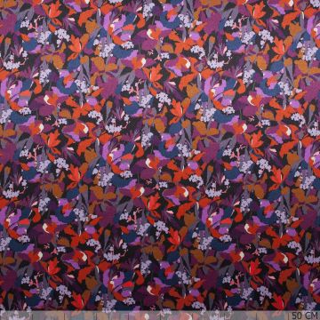 Liberty ~ Camo Flowers Satin Silks