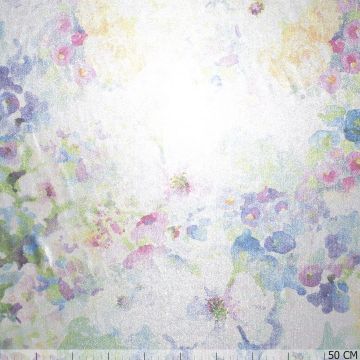 Stamp Shine Voile Azul Flor