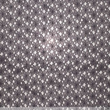 Lace Same Flower Dark Grey