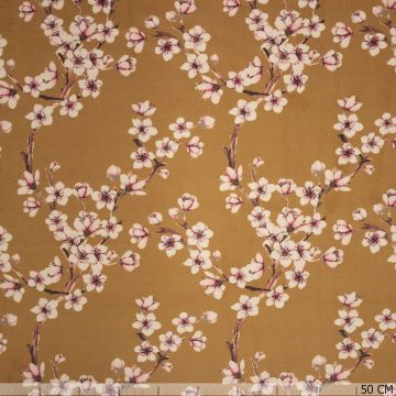 Blossem oker velours