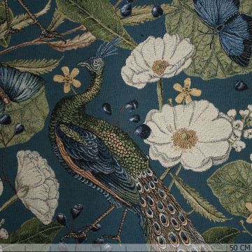 Jaquard Peacock