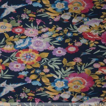 Lulu tuinfeest donker blauw