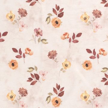 Tricot digi print klaproos fantasie
