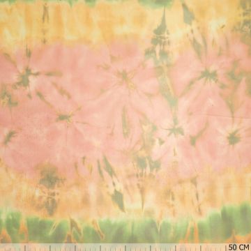 Organza Print tie-dye flowers
