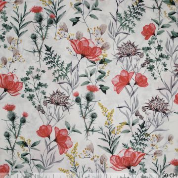 Ring a Roses flower field gebroken wit