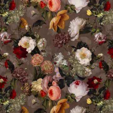 Rose Garden velours taupe