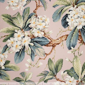 Canvas bloesem oud-roze