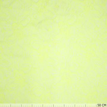Baroque jacquard neon geel