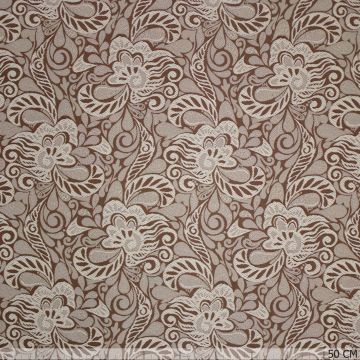 Baroque jacquard beige-bruin