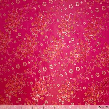Brokaat bloesem fuchsia
