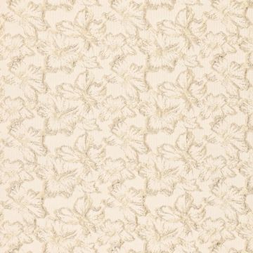 Jacquard stof goud bloem