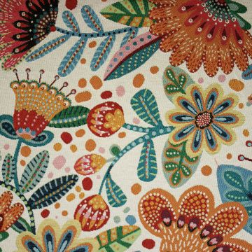 Jacquard stof Gina Multico