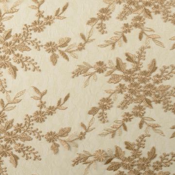 Couture kant schulprand goud