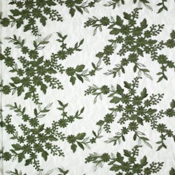 Couture kant schulprand groen
