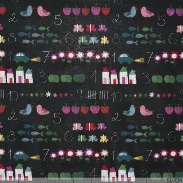 Chalkboard Cretonne Noir