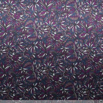 Liberty ~ Jewel Purple Satin Silks