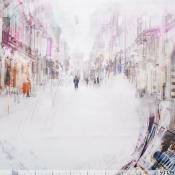 Paneel City ca. 98 X 140 cm