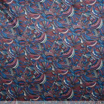 Liberty ~ Imagination Old Pink-Blue Silk