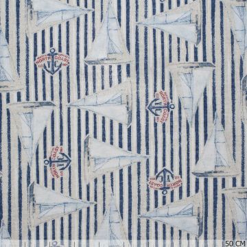 Ottoman Lines Maritiem Blue