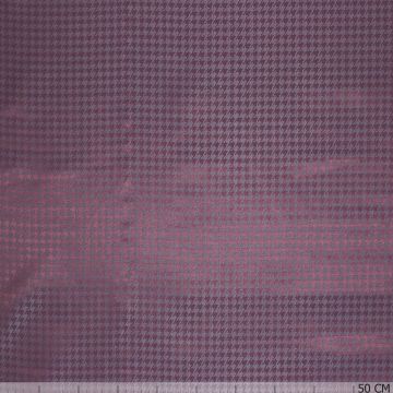 Jacquard voering pied de poule mint