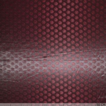 Jacquard voering swirl rood