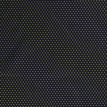 Poplin Gold Print Little Star blauw