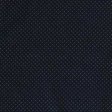 Poplin Gold Print Little Dot blauw