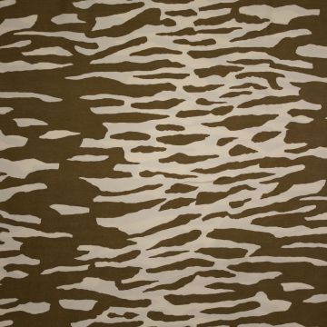 Cupro abstracte strepen camel