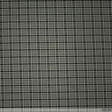 Jacquard df ruit zwart