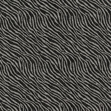 Knitted Lurex Zebra zilver