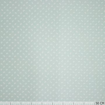 Bio katoen COTONET vlinder mint~wit