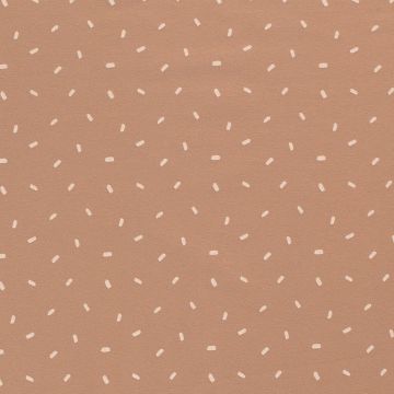 Tricot veeg camel ~ ecru