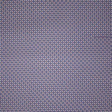 Viscose poplin sterretjes blauw