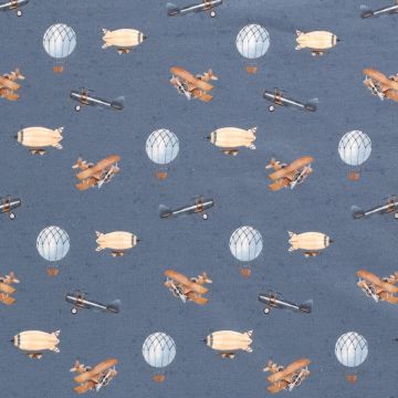 Tricot digi print luchtvaart raf