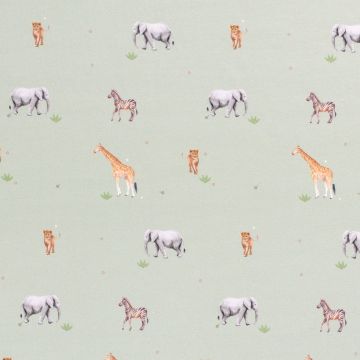 Tricot digi print safaridieren