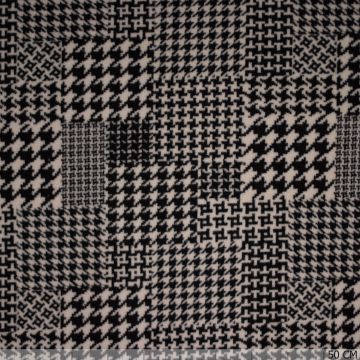 Stretch Flaush ruiten patchwork