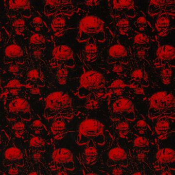 Tricot Red Skull