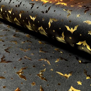 Tricot gold-foil vleermuis