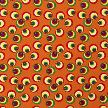 Texture kringetjes op oranje