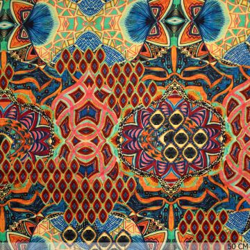 Designer Zijde Stof ~ Cairo
