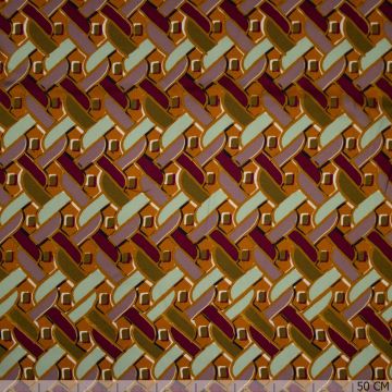 Viscose kunstzijde multicolor chains